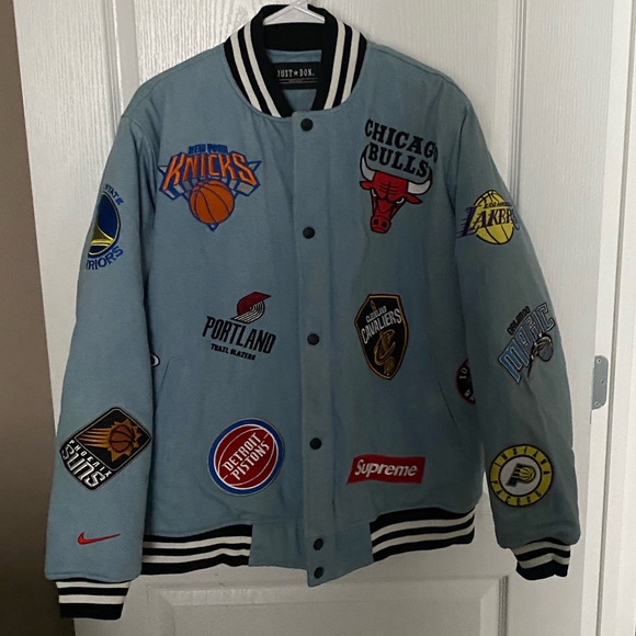 Unique NBA, Nike, and Supreme Style Bomber by Just Don - Picture 11 of 12